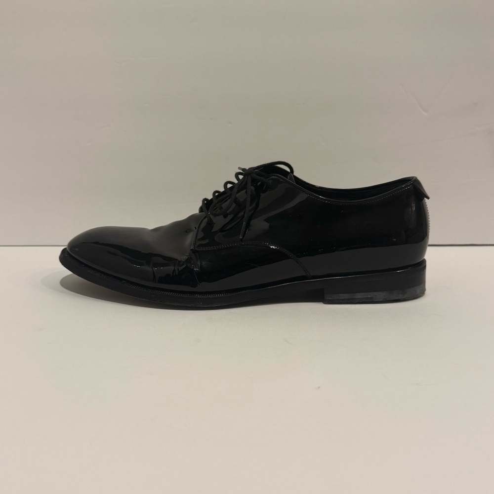 Gucci Black Patent Leather Derby